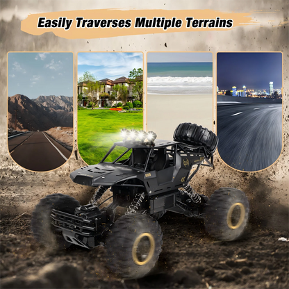 Wowehicle 1:12 Large RC Cars,4WD Large Remote Control Monster Truck 2.4 GHz Alloy RC Cars for Kids