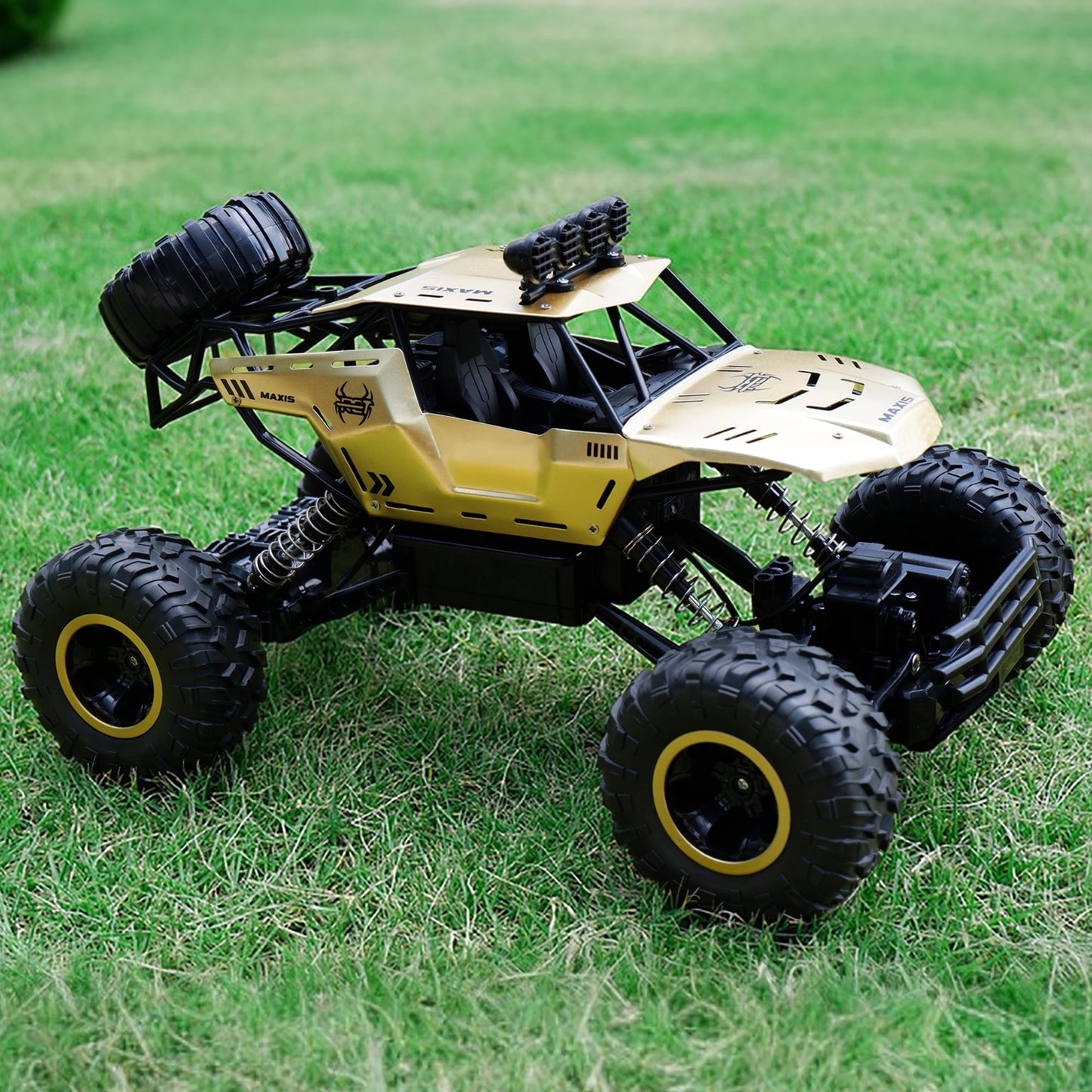 Wowehicle 1:12 Large RC Cars,4WD Large Remote Control Monster Truck 2.4 GHz Alloy RC Cars for Kids